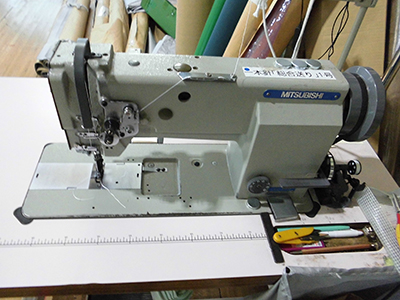 深澤製帆店のミシン